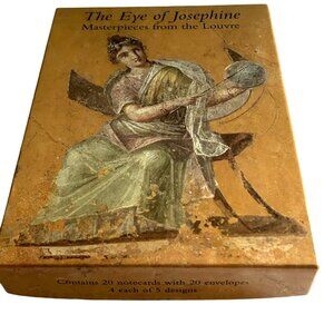 The Eye of Josephine Masterpieces 20 Blank Notecards Louvre Atlanta Boxed NEW